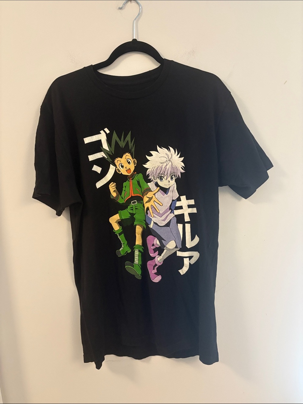Hunter x Hunter Gon & Killua Anime Graphic Tee Size L